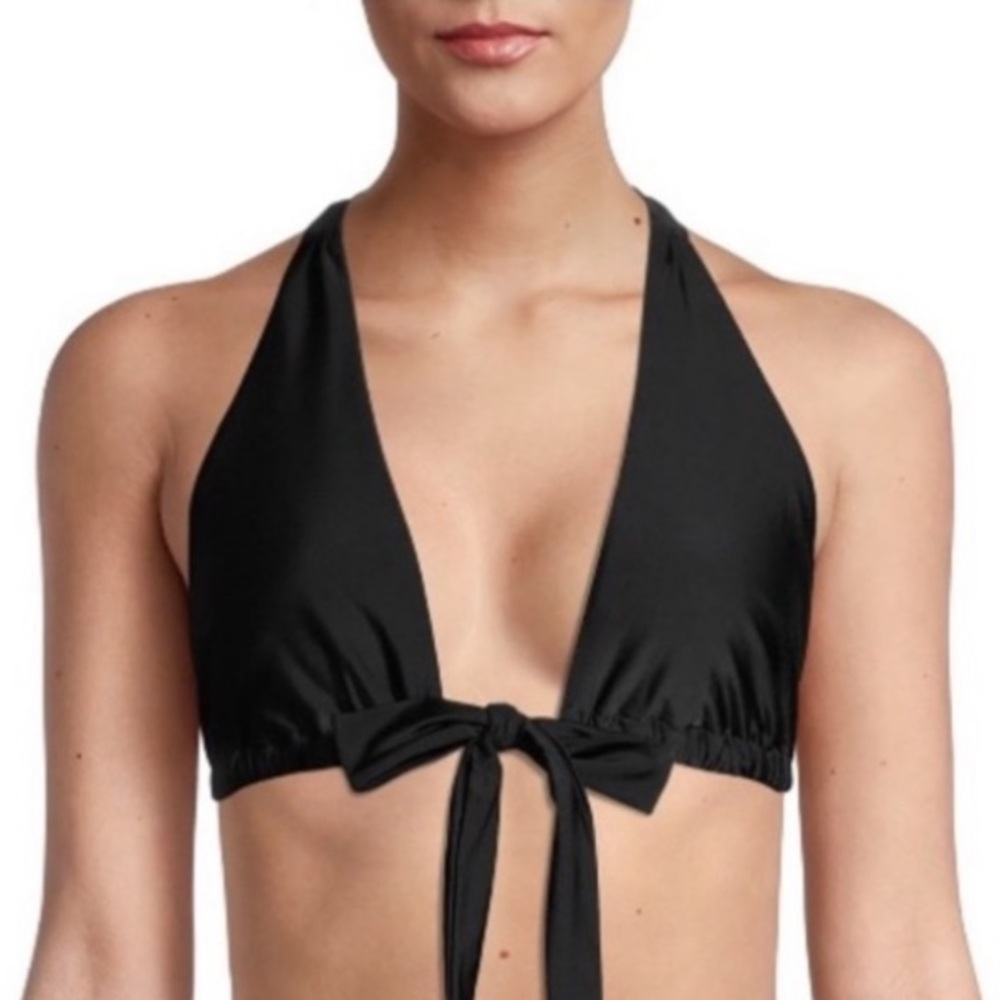 Time and Tru Tunneled Halter Bikini Top